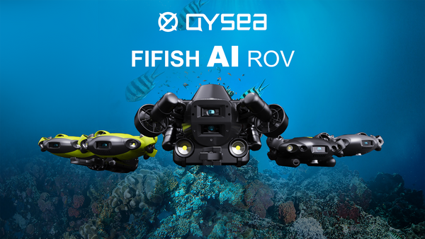 Qysea Fifish AI ROV - Eine neue Art von Unterwasserdrohnen