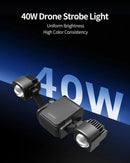 LKTOP KL340 Suchscheinwerfer für DJI Mavic 3E/3T und Matrice 4E/4T