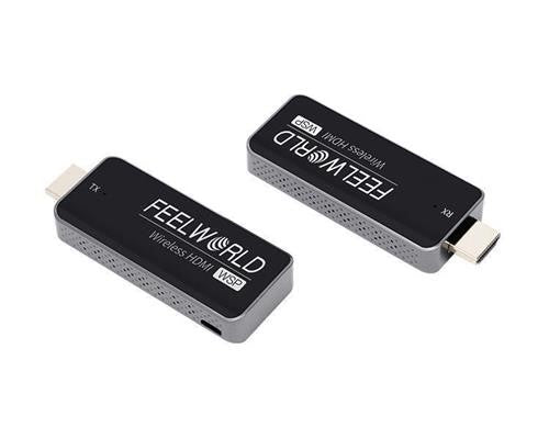 FEELWORLD WSP Wireless HDMI 1080P Sender- und Empfänger-Extender-Kit mit 50m Reichweite