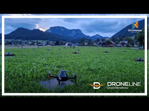 Drohnenshow in Österreich