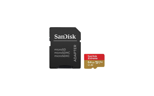 SANDISK Extreme microSDXC Karte mit Adapter